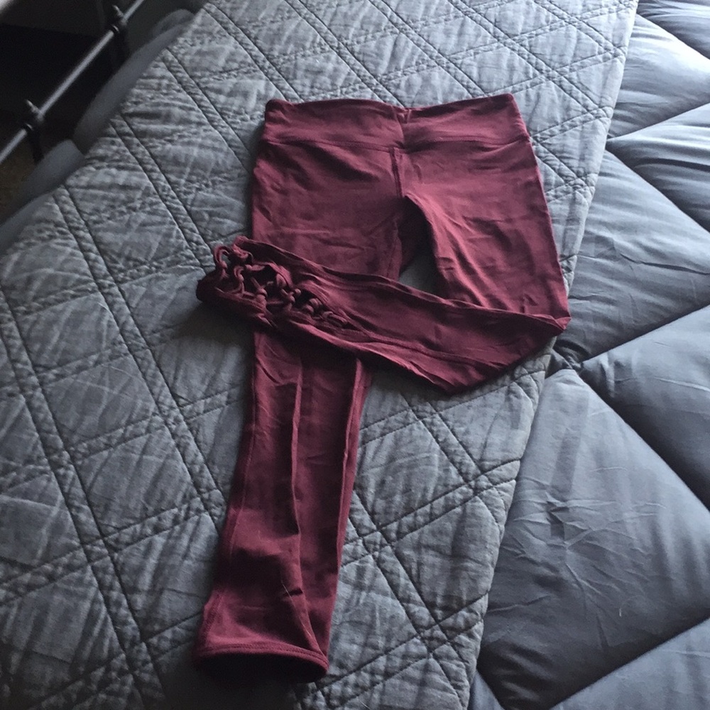 Free People gorgeous capri leggings.